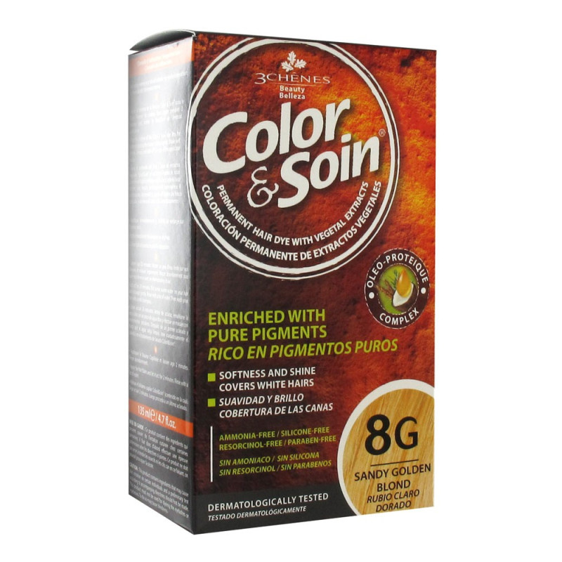 les 3 Chenes Color et Soin 8G Blond Clair Dore les 3 Chenes Color et Soin 8G Blond Clair Dore
