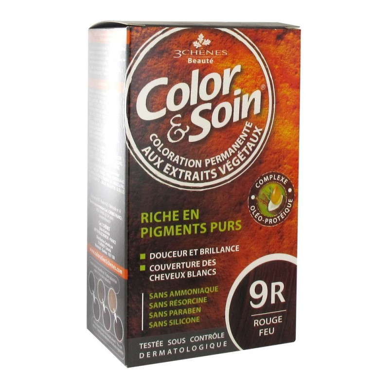 les 3 Chenes Color et Soin 9R Rouge Feu les 3 Chenes Color et Soin 9R Rouge Feu
