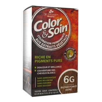 les 3 Chenes Color et Soin 6G Blond Fonce Dore