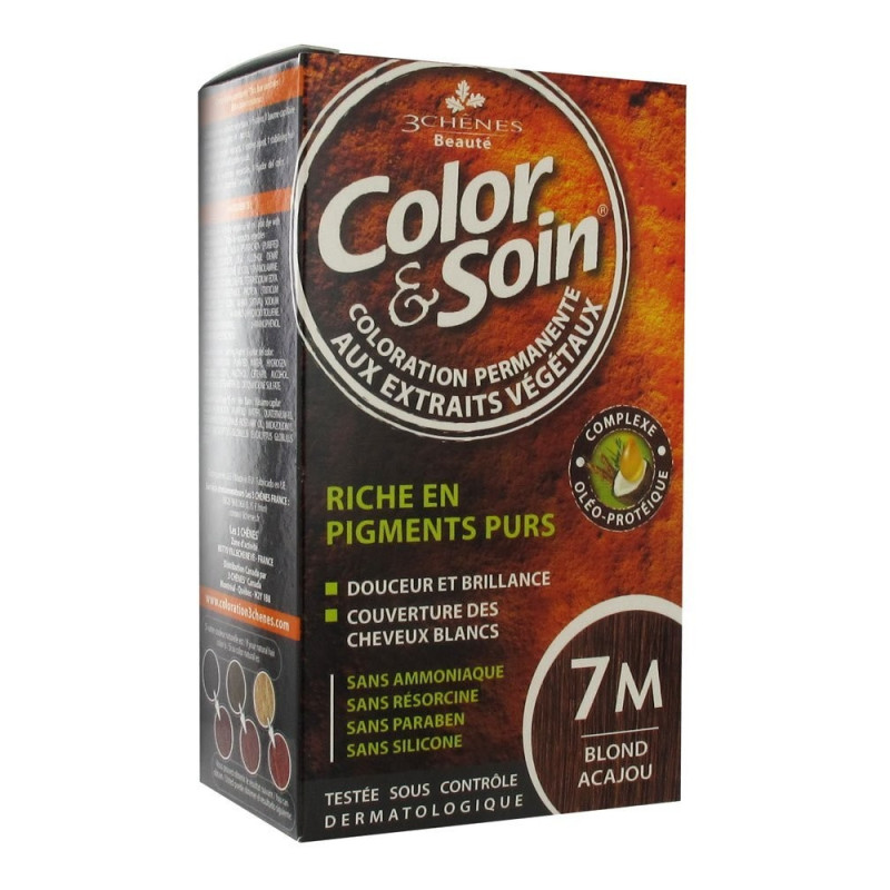 les 3 Chenes Color et Soin 7M Blond Acajou les 3 Chenes Color et Soin 7M Blond Acajou