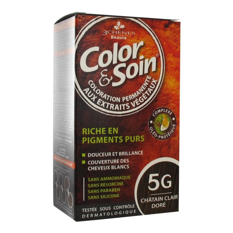 les 3 Chenes Color et Soin 5G Chatain Clair Dore les 3 Chenes Color et Soin 5G Chatain Clair Dore