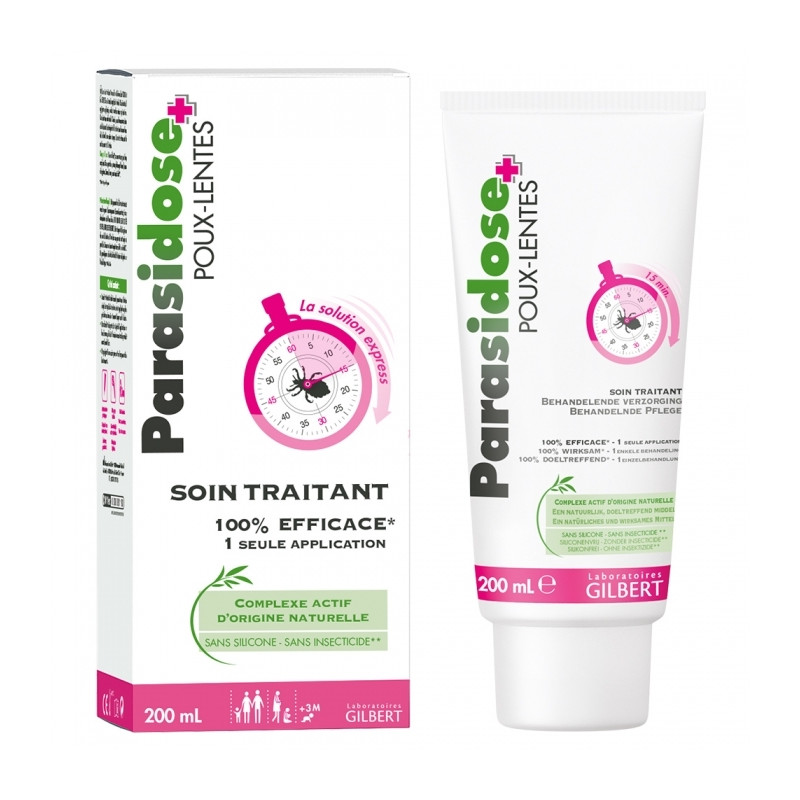 Parasidose+ Poux-lentes Soin Traitant 200 ml Parasidose+ Poux-lentes Soin Traitant 200 ml