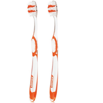 Elmex Brosse à Dent Protection Caries Médium x 2