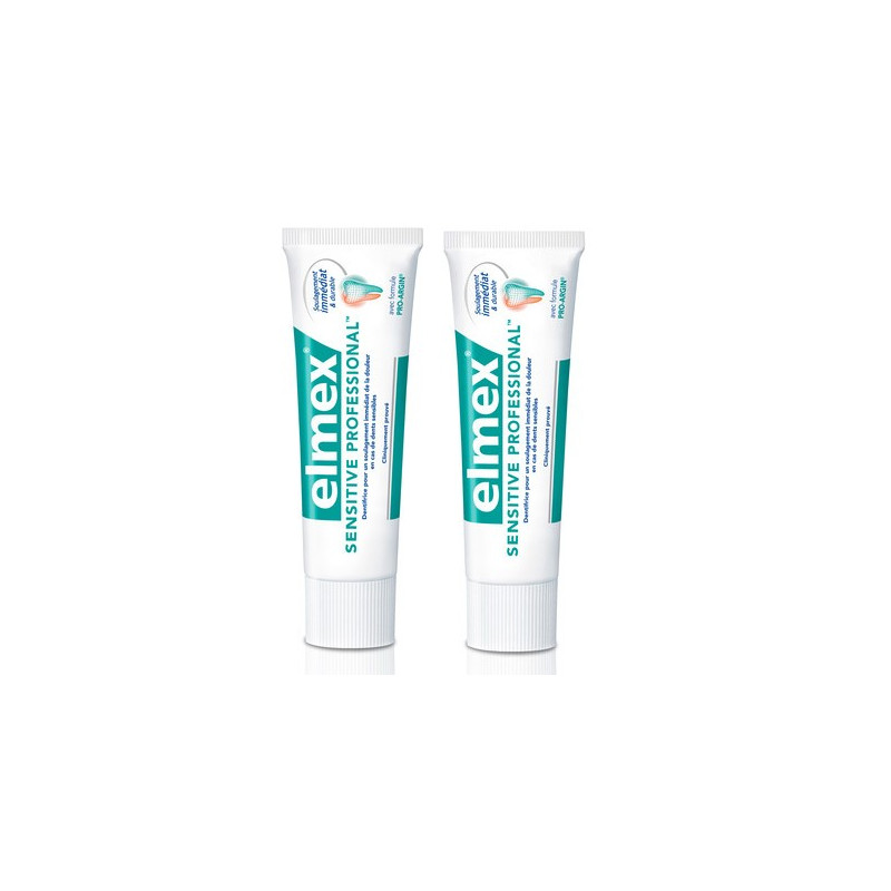 Elmex Dentifrice Sensitive Professional 2 x 75 ml Elmex Dentifrice Sensitive Professional 2 x 75 ml