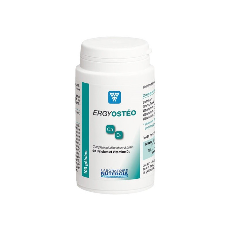 Nutergia Ergyostéo 100 gélules Nutergia Ergyostéo 100 gélules