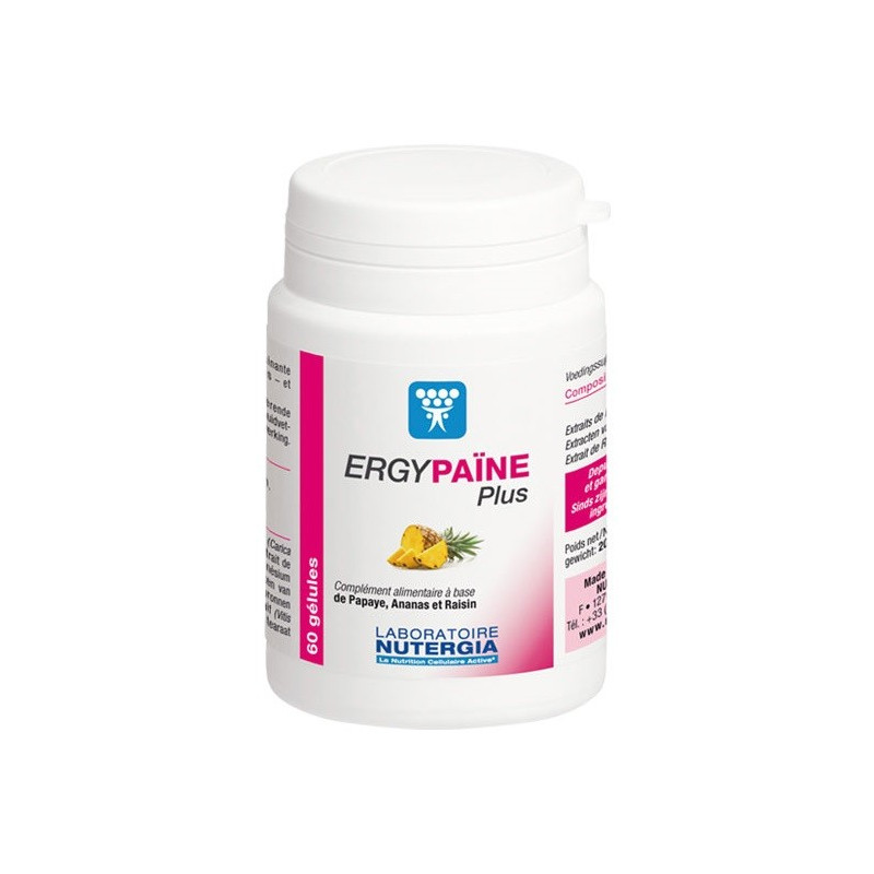 Nutergia Ergypaïne Plus 60 gélules Nutergia Ergypaïne Plus 60 gélules