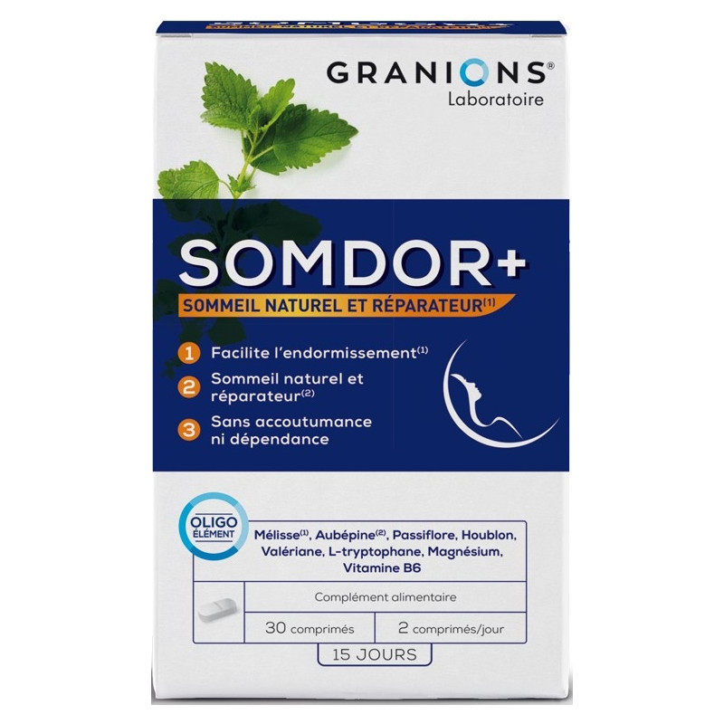 Granions Somdor+ 30 Comprimés Granions Somdor+ 30 Comprimés