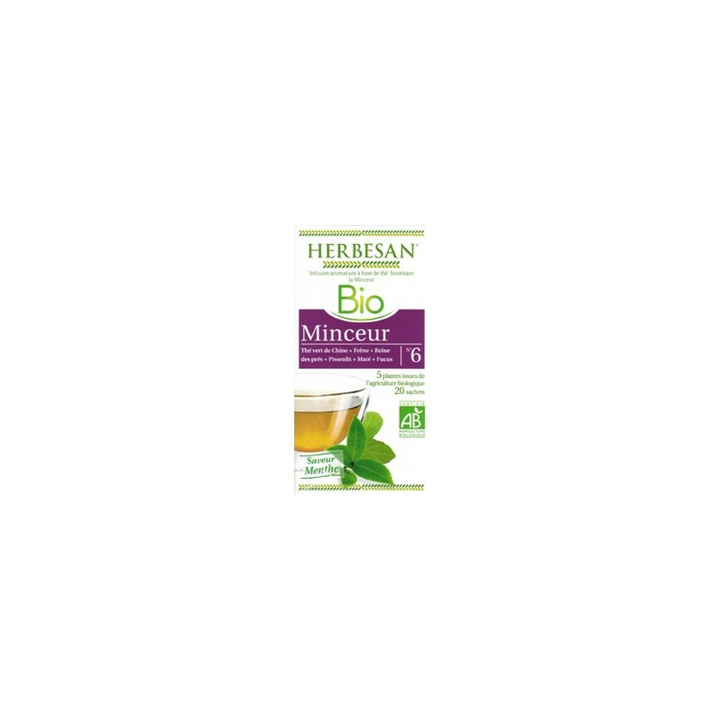 Herbesan infusion Bio Minceur 20 Sachets Herbesan infusion Bio Minceur 20 Sachets