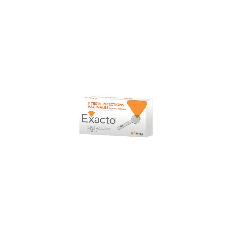 Exacto Tests infections vaginales x 3 Exacto Tests infections vaginales x 3