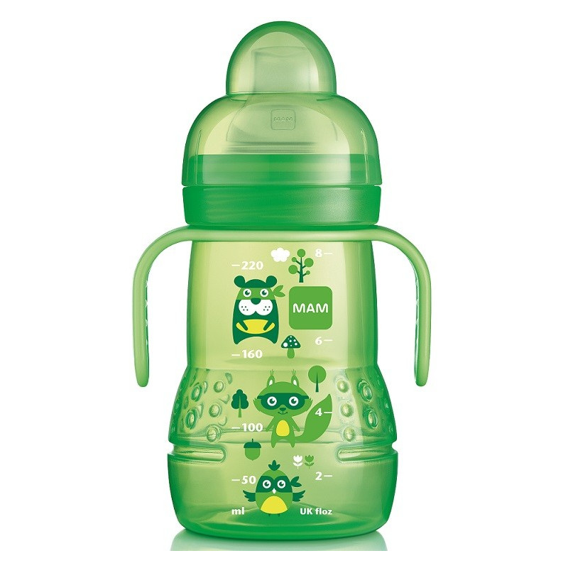 MAM Biberon de Transition Vert 220 ml MAM Biberon de Transition Vert 220 ml